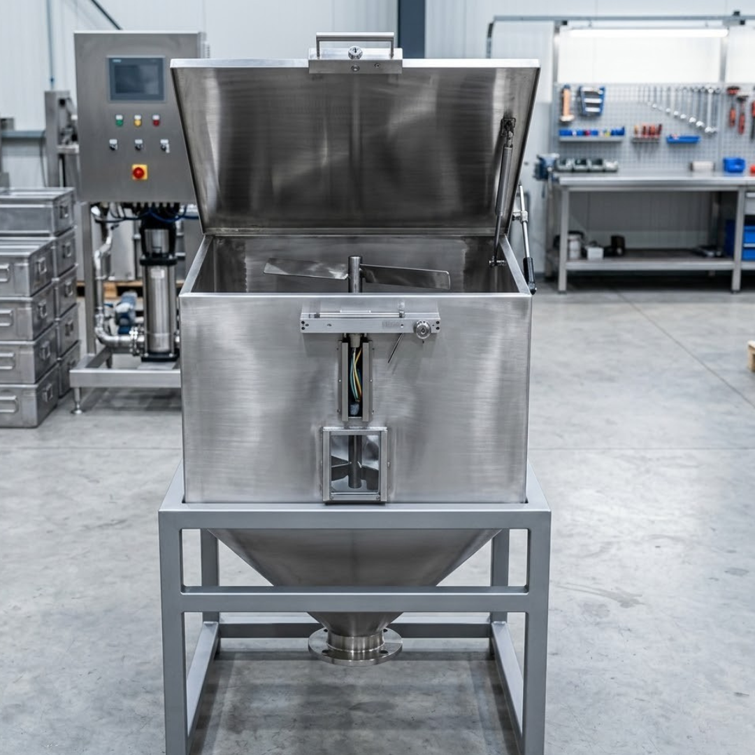 Stainless Steel Hopper